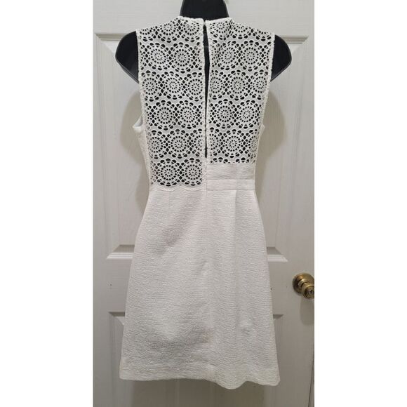 Sandro Paris Eyelet Sleveless Dress (SZ 34) - Picture 5 of 16